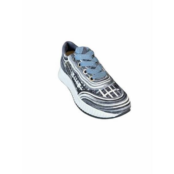 NEW SOFTWAVES women's ardi sneakers in denim